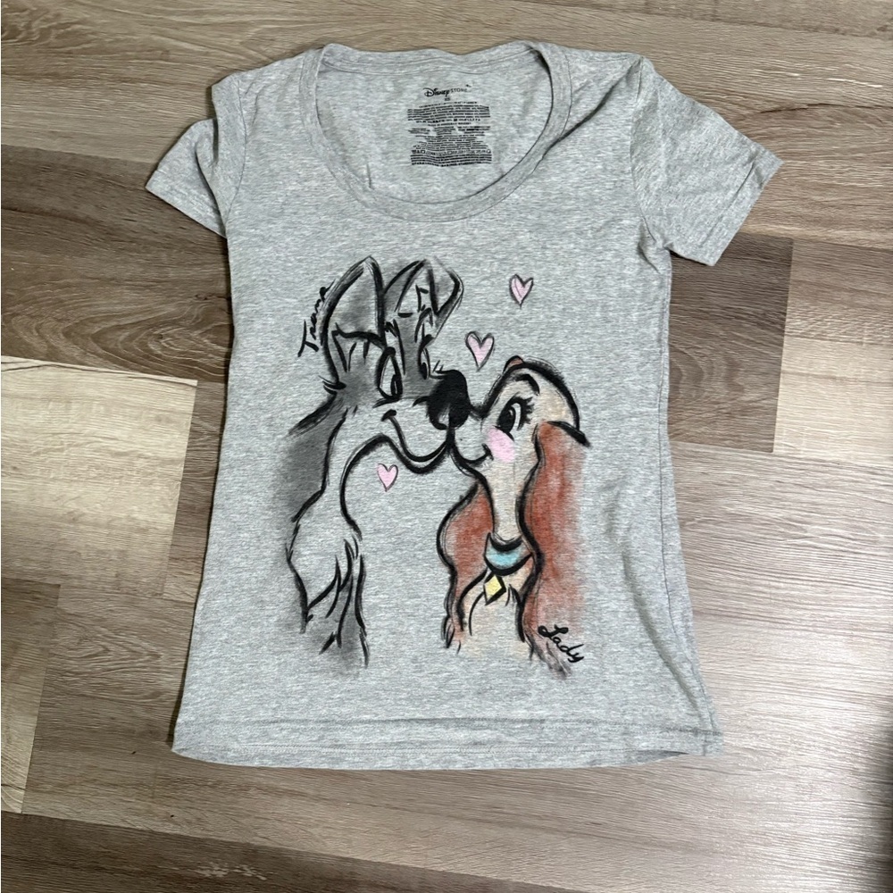 Disney Gray Graphic Tee